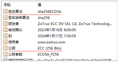 ECC SSL证书