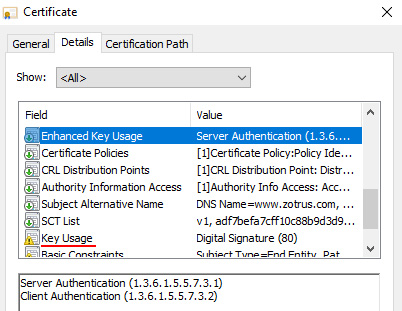 Re-recognize SSL certificate