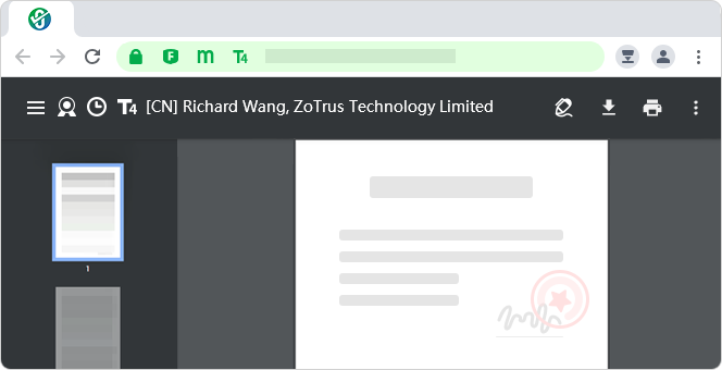 ZT Browser is also a free PDF reader