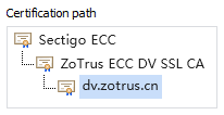 国密DV SSL证书链